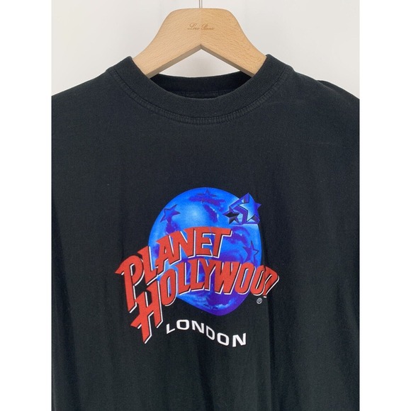 1998 Vintage Planet Hollywood London T Shirt Large - Picture 3 of 9